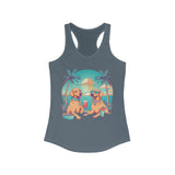 Beach Dogs Tank Top Vacation Puppy Chill Vibes