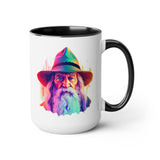 Gandalf Art Coffee Mug LotR Water Color Design 15oz