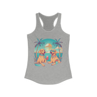 Beach Dogs Tank Top Vacation Puppy Chill Vibes