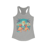 Beach Dogs Tank Top Vacation Puppy Chill Vibes