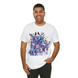 Space Opera Anime Dogs Shirt Cosmic  Puppy Tee