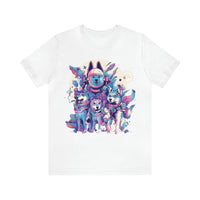 Space Opera Anime Dogs Shirt Cosmic  Puppy Tee