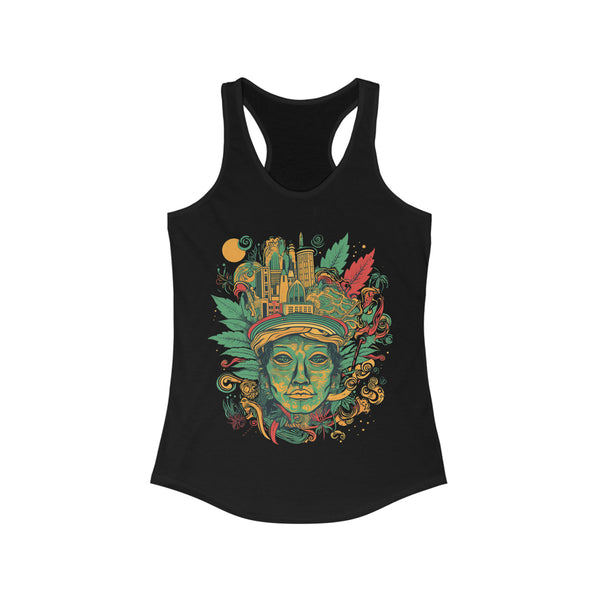 Native Spirit Tank Top Ancient Mayan Art Top