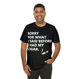 Cigar Smokers T-Shirt, Cigar Shirt, Gift, Cigar Aficionado Tee