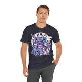 Space Opera Anime Dogs Shirt Cosmic  Puppy Tee