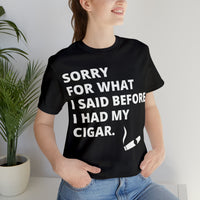 Cigar Smokers T-Shirt, Cigar Shirt, Gift, Cigar Aficionado Tee